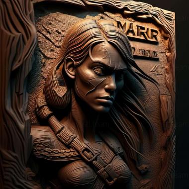 3D model Tomb Raider 2 I game (STL)